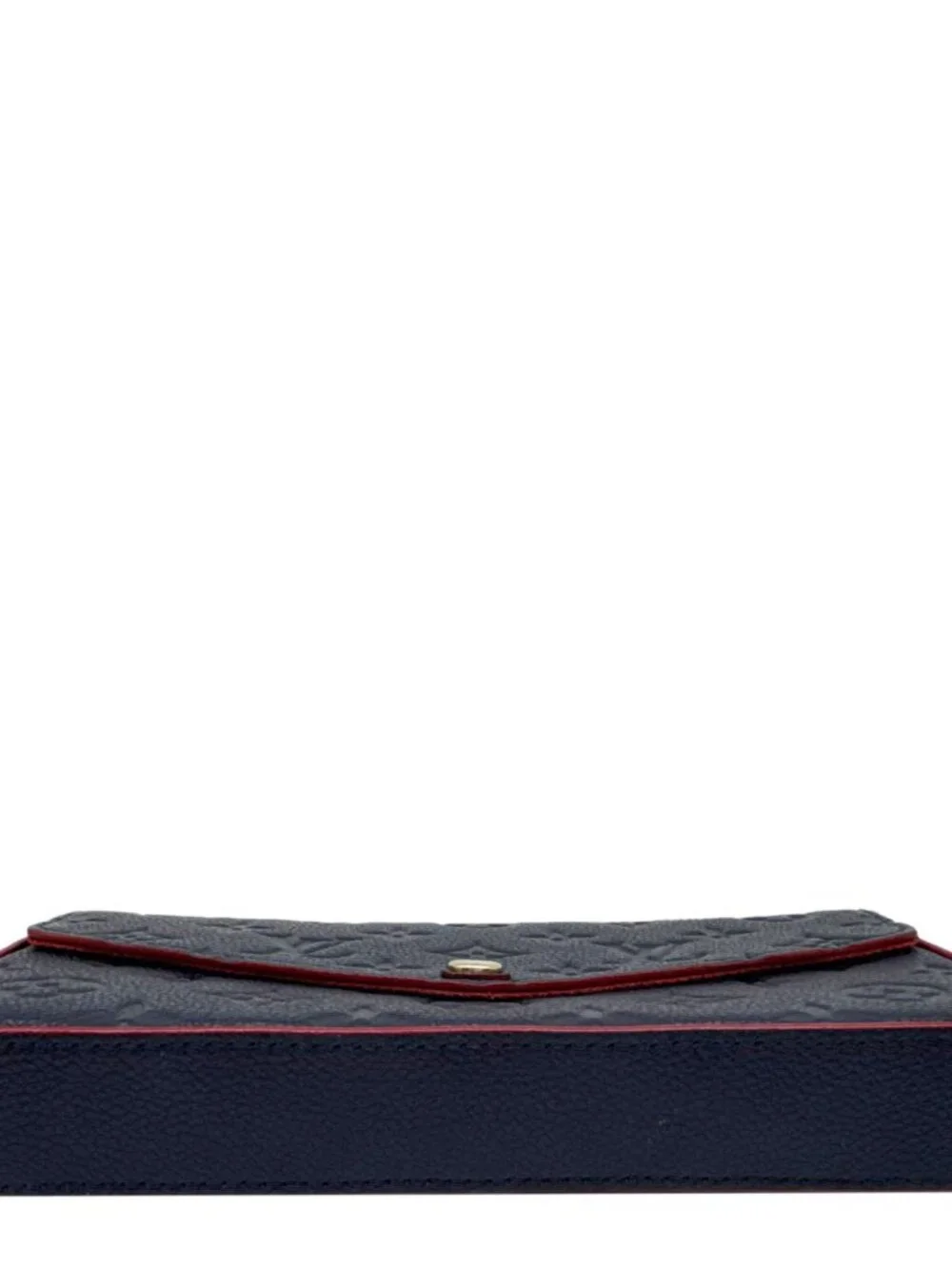 Louis Vuitton  Felicie Pochette Monogram Empreinte Crossbody Bag Navy Blue